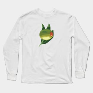 Stuffed Green Olive Long Sleeve T-Shirt